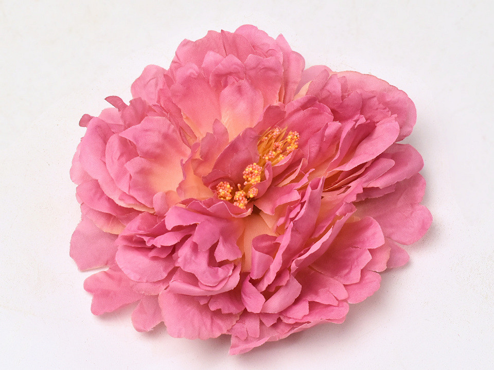 Pivoine D18cm Vieux Rose