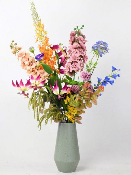 Bouquet de fleurs artificielles grand