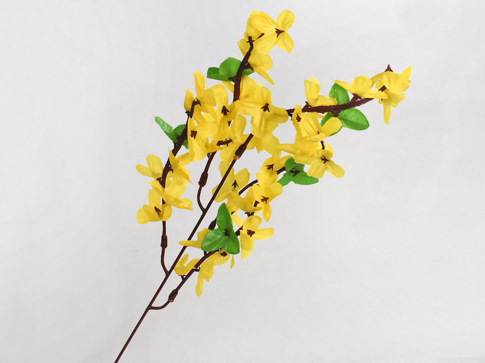 Forsythia artificiel Jaune 51cm 