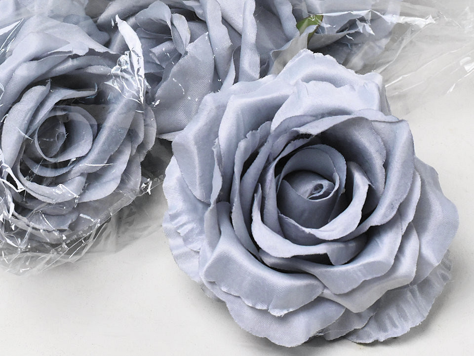 Rose Satin Gris D11cm