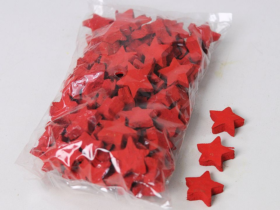 Noix de Coco Etoile Rouge 3cm 100pcs