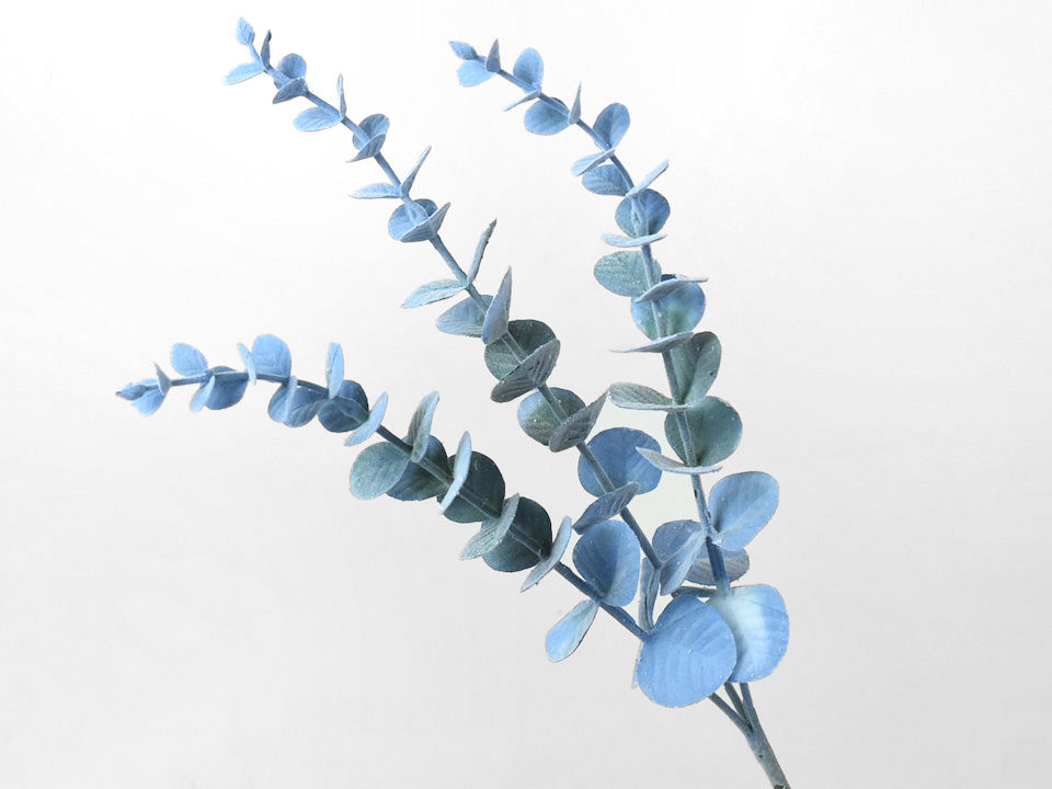 Kunst Eucalyptus Blauw 55cm