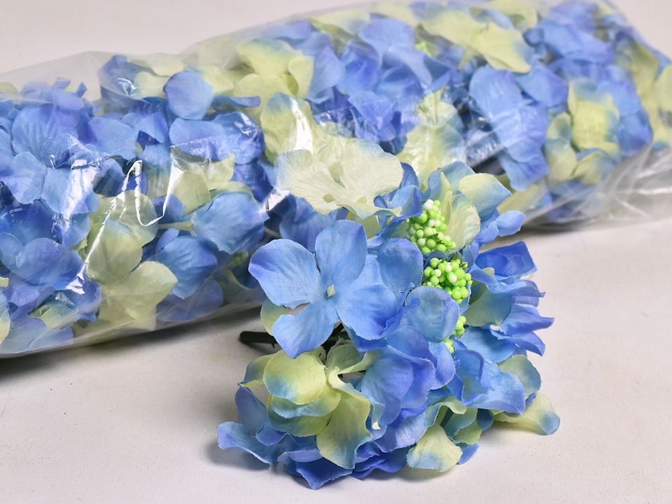 Hortensia Kop D14cm Blauw/Paars