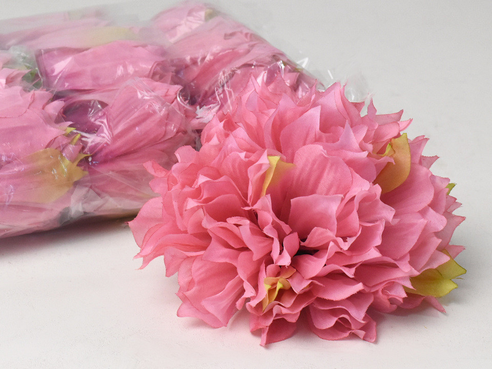 Artificial Dahlia Baby Pink D16cm