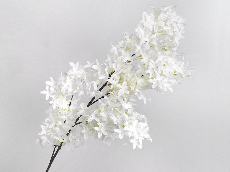 Artificial Lilac White 100cm 