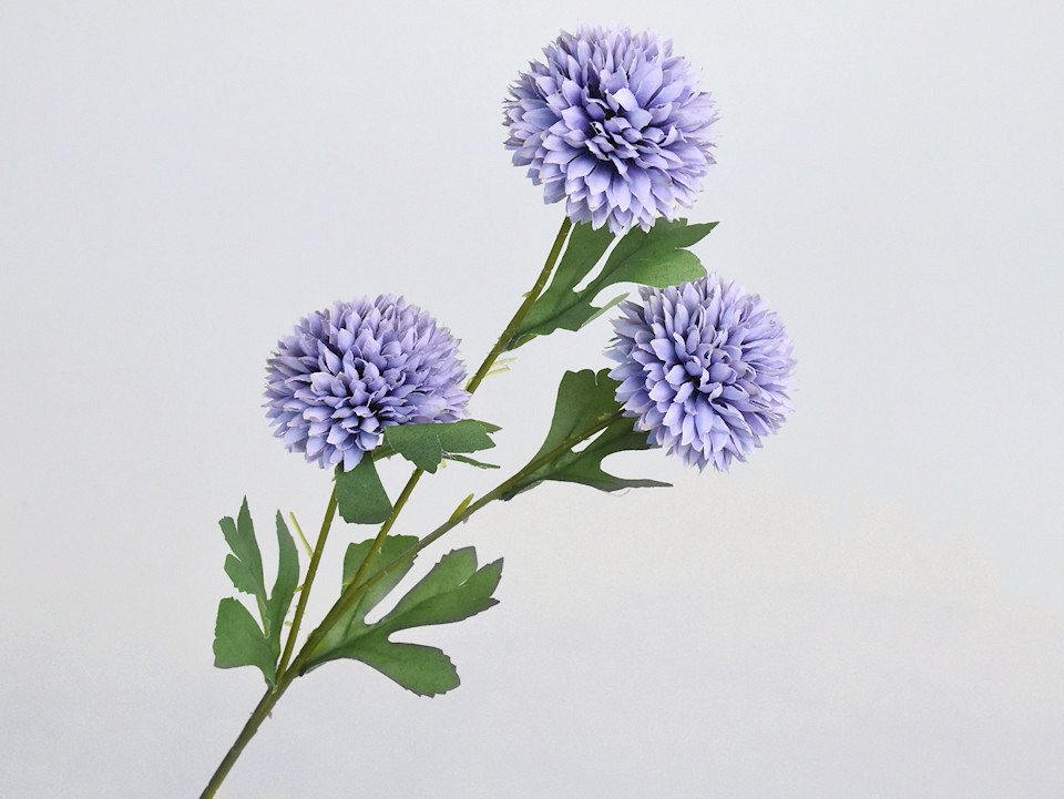 Artificial Chrysanthemum Violet 66cm 