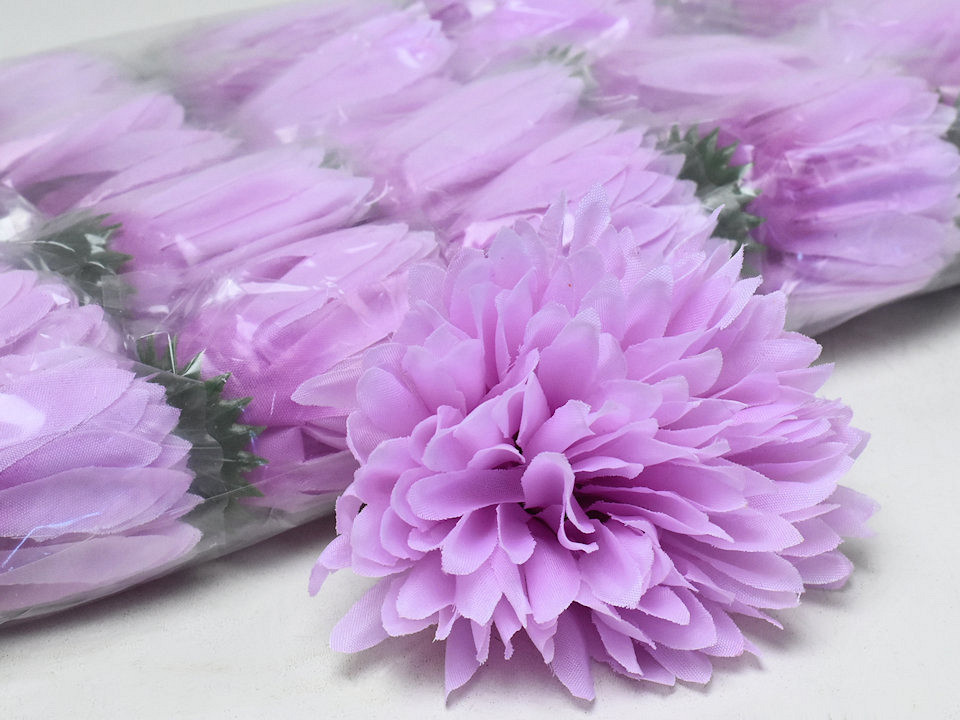 Artificial Chrysanthemum Lila D12cm