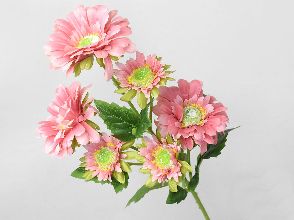 Artificial Gerbera Pink 66cm