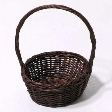 Mini Basket Mahogany 10cm