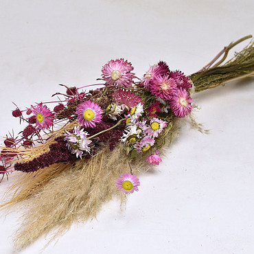 Flat Bouquet 60cm Pink