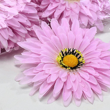 Artificial Gerbera Pink D15cm