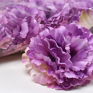 Artificial Carnation Violet D9cm