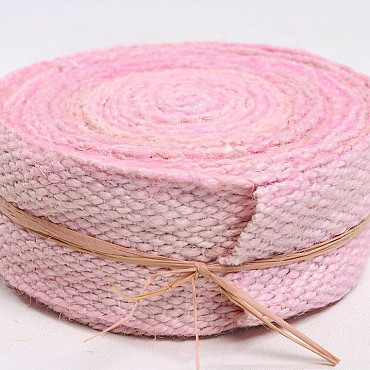 Jute Ribbon 5mtr Pink