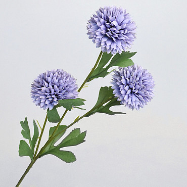 Artificial Chrysanthemum Violet 66cm 