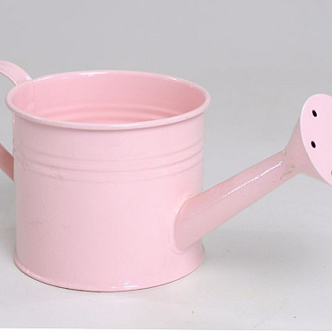 Planter Watering Can D10cm pink