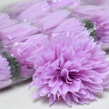 Artificial Chrysanthemum Lila D12cm