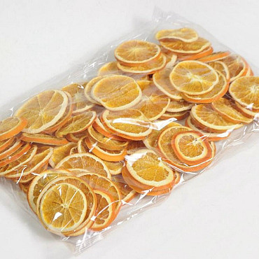 Gedroogde Sinaasappelschijfjes Oranje 250gr