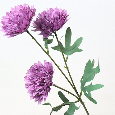 Artificial Chrysanthemum Purple 66cm 