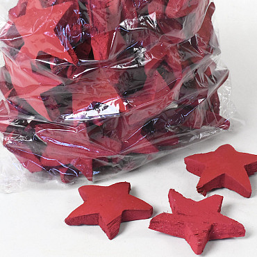 Coco Star Dark Red 10cm 50pcs