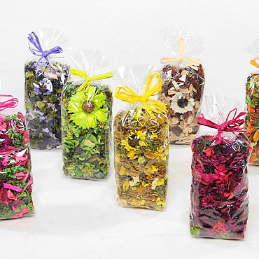 Potpourri mix 100 gram (6 bags)