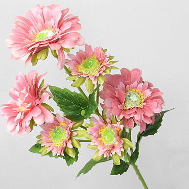 Artificial Gerbera Pink 66cm