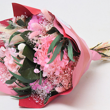 Droogbloemen Boeket Roze