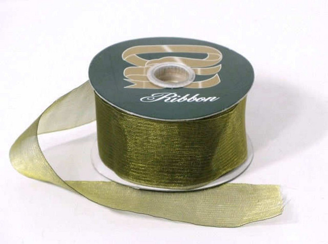 Ribbon olive green M2 37mm 25m