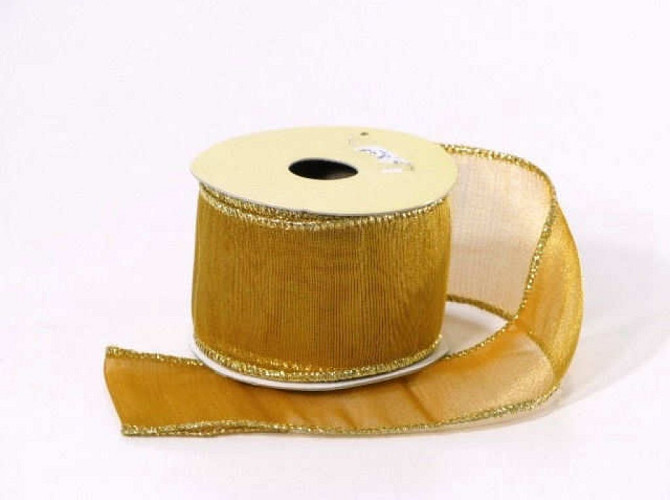 Organza Band Gold-18 37mm 3m