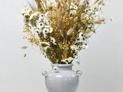 DIY Dried Flower Bouquet White/Natural XL