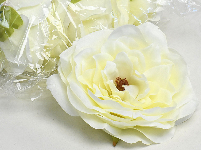 Artificial Peony Cream D13cm