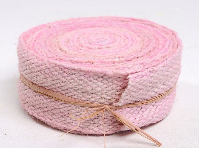 Jute Ribbon 5mtr Pink