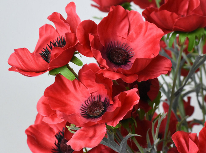 Poppy Flower Red 80cm