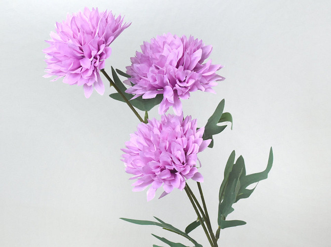 Künstliche Chrysantheme Rosa 66cm 