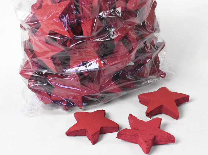 Coco Star Dark Red 10cm 50pcs