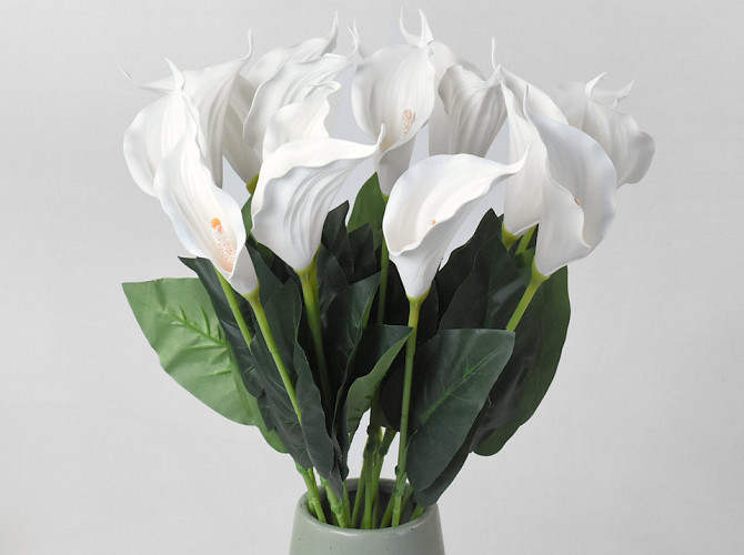 Künstliche Calla Weiß 65cm 