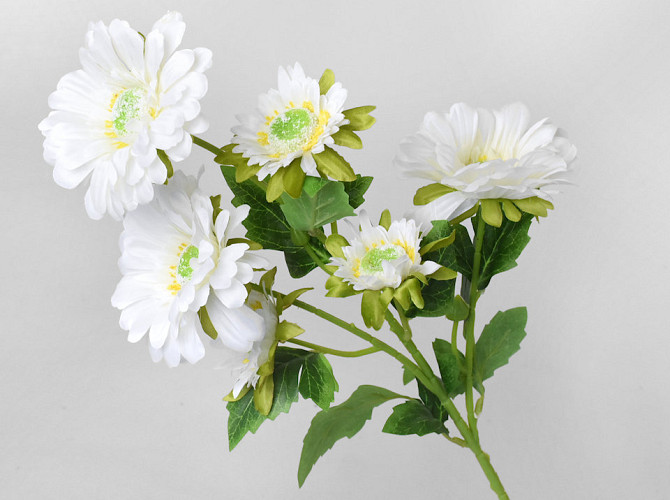 Artificial Gerbera Cream 66cm