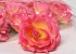 Artificial Rose Pink D11cm 