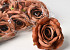 Rose Rouge Rouille Artificielle D10cm 