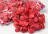 Artificial Hydrangea Head Red D16cm