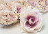 Artificial Rose Pink/Cream D11cm 