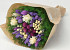 Dried Flower Bouquet Violet 40cm