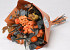 Dried Flower Bouquet Orange