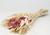 Dried Flower Bouquet Pink White 55cm