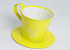 Zinc cup and saucer Jaune