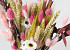 Dried Field Bouquet Pink 35cm