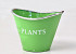 Zinc Pot H12cm Green