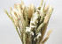 Dried Flower Bouquet Natural White 60cm