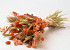 Dried Field Bouquet Natural/Orange 55cm