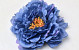 Artificial Peony Blue D18cm 