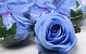 Rose Bleu Artificielle D9cm